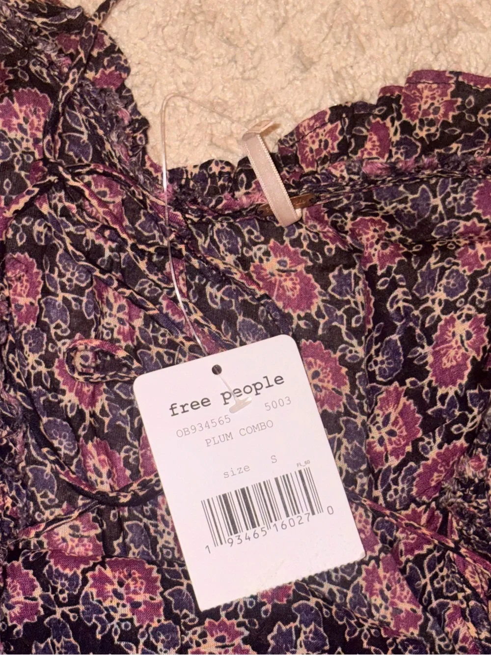 Free People “I’m Your Favorite” floral mini dress